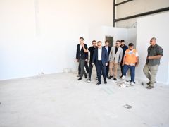 Vali Seddar Yavuz Yeni Sanayi Sitesi’nde İncelemelerde Bulundu