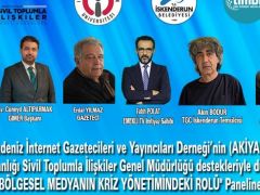 “Afetlerde Yerel ve Bölgesel Medyanın Kriz Yönetimindeki Rolü” konuşulacak