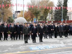 Malatya’da 10 Kasım da Gazi Mustafa Kemal Atatürk minnetle anıldı