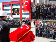 Komiser Göksel Özay İçin İl Emniyet Müdürlüğünde Tören Düzenlendi