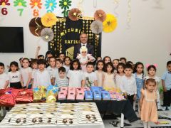Nezaket Okulları İlk Karnem Etkinliğine Katılan Başkan Er,