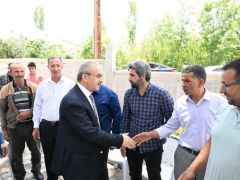 İlimizde Deprem Sonrası Camiler Yeniden Yükseliyor