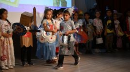 BATTALGAZİ’DE MİNİKLERDEN GERİ DÖNÜŞÜM ETKİNLİĞİ