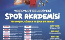 Yeşilyurt Belediyesinin ‘Ücretsiz’ Spor Akademisi Kayıtları Bu gün  Başlıyor!