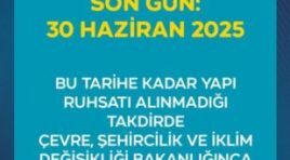 Yerinde Dönüşüm ve Hibe-Kredileri İçin Son Gün 30 Haziran 2025