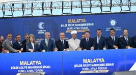 ADALET BAKANI YILMAZ TUNÇ MALATYA ADLİYESİ BİNA İNŞAATI İÇİN TALİMATI VERDİ: