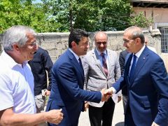 Vali Yavuz Yeşiltepe Eski Camii’nin Açılış Programına Katıldı