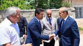 Vali Yavuz Yeşiltepe Eski Camii’nin Açılış Programına Katıldı