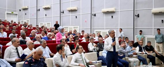 Vali Seddar Yavuz Başkanlığında Battalgazi Muhtarlar Toplantısı Gerçekleştirildi