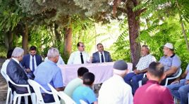 Başkan Geçit, “Ekiplerimiz Kırsal Mahallelerde 7/24 Çalışıyor”