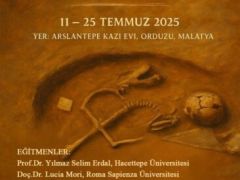 ARSLANTEPE’DE BİYOARKEOLOJİ ÇALIŞTAYI: ÖĞRENCİLER TARİHİ SAHADA ÖĞRENİYOR
