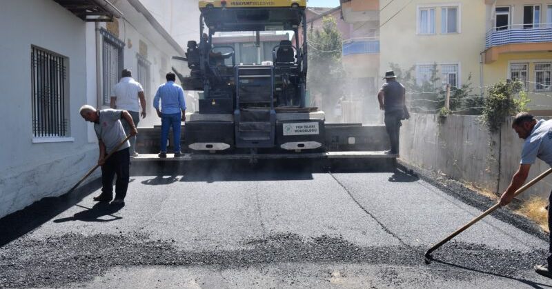 Aşağıbağlar Mahallesi Konforlu Yollara Kavuşuyor