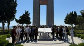 Yeşilyurt Genç Meclis Üyeleri, Kahramanlık Destanının Yazıldığı Çanakkale’deki Tarihi Mekânları İnceledi