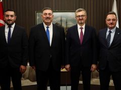 TİMBİR heyetinden İletişim Başkanı Burhanettin Duran’a ziyaret – Birlik Haber Ajansı