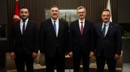 TİMBİR heyetinden İletişim Başkanı Burhanettin Duran’a ziyaret – Birlik Haber Ajansı