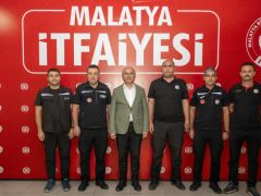 Malatya Büyükşehir Belediye Başkanı Sami Er, İtfaiye Teşkilatını Ziyaret Etti