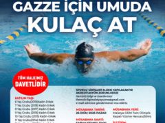 Yeşilyurt Belediyesi’nden Gazze İçin Anlamlı Organizasyon: Kulaçlar Mazlumlar İçin Atılacak!