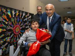 BAŞKAN ER MEVLANA ORTAOKUL’U ÖĞRENCİLERİYLE BİR ARAYA GELDİ