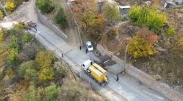 BATTALGAZİ BELEDİYESİ ÇAMURLU MAHALLESİ’NDE ASFALT YAMA ÇALIŞMASI YAPTI