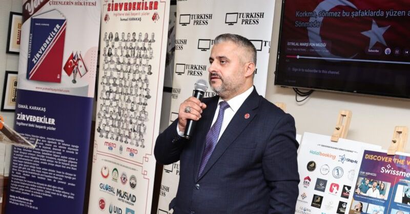 Londra’da ” Zirvedekiler” kitabı lansmanı muhteşem bir katılım ile gerçekleştirildi