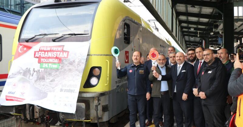 “24. İYİLİK TRENİ” AFGANİSTAN YOLUNDA