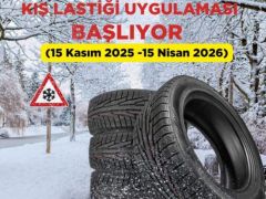Kış Lastiği Kullanımı Hakkında Kamuoyuna Duyuru