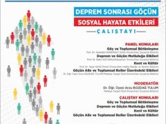 Malatya Kent Konseyi“Deprem Nedenli Göçün Sosyal Hayata Etkileri” Çalıştayı Düzenliyor