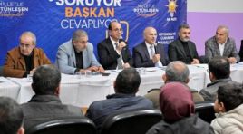 KOYUNOĞLU VE ÇUKURDERE’DE “VATANDAŞ SORUYOR, BAŞKANLAR CEVAPLIYOR” TOPLANTISI