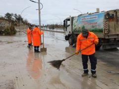 BATTALGAZİ BELEDİYESİ’NDEN PINARBAŞI GÖLETİ ÇEVRESİNDE DETAYLI TEMİZLİK