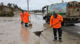 BATTALGAZİ BELEDİYESİ’NDEN PINARBAŞI GÖLETİ ÇEVRESİNDE DETAYLI TEMİZLİK