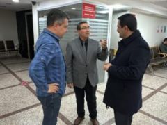 BAŞKAN TAŞKIN’DAN İNÖNÜ CADDESİ ESNAFINA ZİYARET