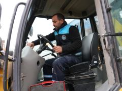 BATTALGAZİ BELEDİYESİ KARLA MÜCADELE İÇİN TEYAKKUZA GEÇTİ