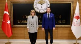 BAKAN YARDIMCISI GİZLİGİDER İLE GÖRÜŞEN ÖLMEZTOPRAK, ÜRETİCİNİN TALEPLERİNİ İLETTİ