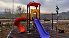 DOĞANŞEHİR BELEDİYESİ’NDEN GÜZELKÖY’E MODERN ÇOCUK PARKI