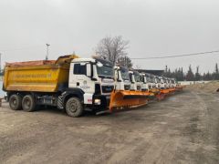 MALATYA BÜYÜKŞEHİR BELEDİYESİ KAR YAĞIŞINA HAZIR