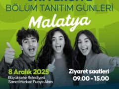 BÜYÜKŞEHİR BELEDİYESİ  “ÜNİVERSİTE, BÖLÜM  TANITIM VE KARİYER GÜNLERİ” YAPILACAK