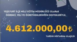 Küçük Yüreklerden Büyük Bağış: 11 Milyon Liralık Dayanışma