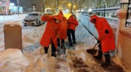 BATTALGAZİ BELEDİYESİ GECE BOYU SAHADAYDI