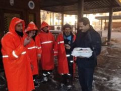 BATTALGAZİ BELEDİYESİ GECE BOYU SAHADAYDI