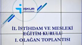 Vali Seddar Yavuz Başkanlığında İl İstihdam ve Mesleki Eğitim Kurulu 1. Olağan Toplantısı Gerçekleştirildi