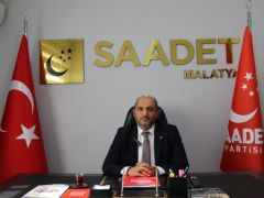 Saadet Partisi İl Başkanı Av. Hamza Paşahan’dan Miraç Kandili Mesajı