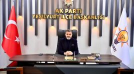 AK Parti Yeşilyurt İlçe Başkanımız Sayın  Ramazan Yaylacı’dan 10 Ocak Çalışan Gazeteciler Günü Mesajı