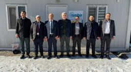 Saadet Partisinden 10 Ocakta Çalışan Gazetecilere Anlamlı Ziyaret