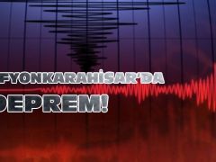 Afyonkarahisar’da deprem!