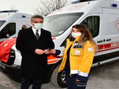 Malatya’ya tam donanımlı 9 ambulans