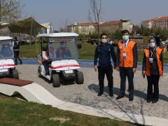 Manisa Atatürk Kent Park’ta COVID-19 denetimi