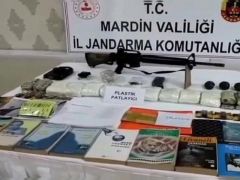 Mardin’de PKK’ya ait  sığınak ve depolar imha edildi