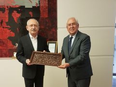 Genel Başkan Kılıçdaroğlu’na Başkan Selvitopu’dan ziyaret