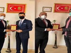 Kilis’te bir tır dolusu maske bağışı