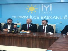 İYİ Parti Yıldırım’dan belediyeye sert eleştiri